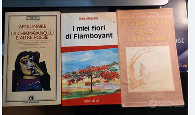 3 libri la chiamavano Lu,i miei fiori di flamboyan