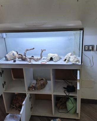 acquario + mobiletto 
