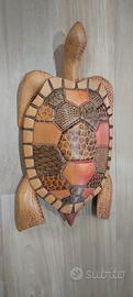 tartaruga in legno keniota 