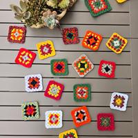 Maioliche crochet uncinetto sottobicchieri