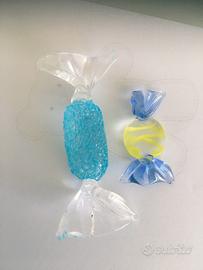 2 caramelle vetro di Murano