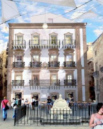 A due passi dalla Cala bivani a Palazzo Rammacca