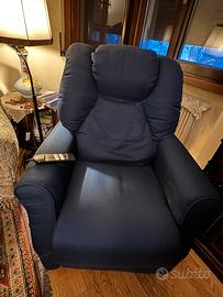 Poltrona elettrica anziani regolabile