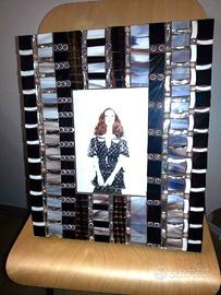 Cornice gioiello murrine veneziane, madreperla