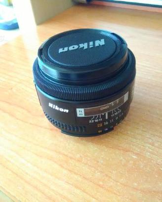 Nikon fotocamera, obbiettivo, custodia