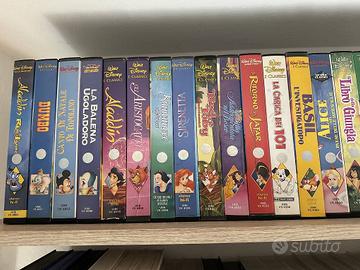VHS Disney originali – Vari titoli disponibili