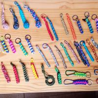 Portachiavi paracord artigianali