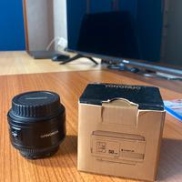 Obiettivo Yongnuo 50mm