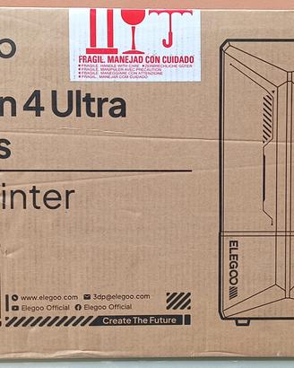 Nuova Elegoo Saturn 4 ultra 16k stampa 3D resina 