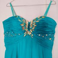 Abito verde elegante