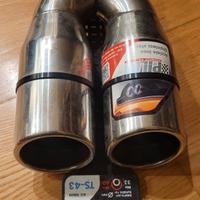 Terminale di scarico universale PILOT da 33 a 60mm