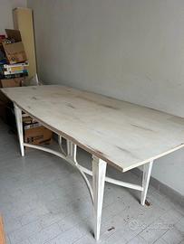 tavolo 120x75 stile shabby
