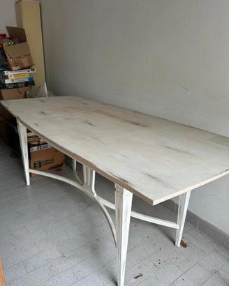 tavolo 120x75 stile shabby