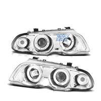 FARI BMW E46 4 PORTE 98-01 ANGEL EYES CCFL FONDO C