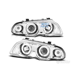 FARI BMW E46 4 PORTE 98-01 ANGEL EYES CCFL FONDO C