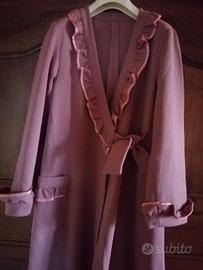 vestaglia in maglia viola 