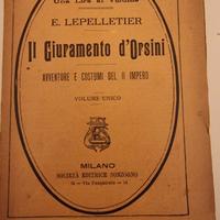 Il giuramento d’Orsini – E. Lepelletier – 1902
