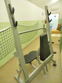 Panca military press Panatta