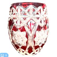 Vaso cristallo bohemia