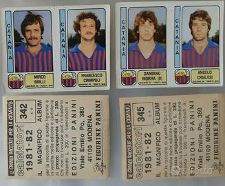 Figurine panini vintage Calciatori Catania 70,80,2