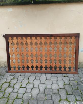 cancello in legno 