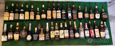 Lotto Bottiglie Vintage Anni '60-'80 leggere descr