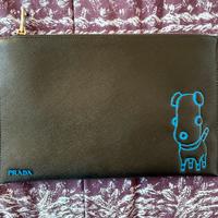 Borsa pouche pochette originale prada nuova