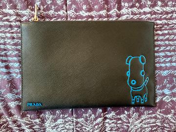 Borsa pouche pochette originale prada nuova
