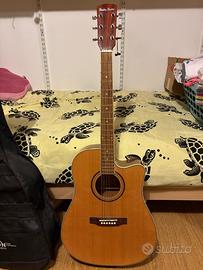 Chitarre classica e acustica + custodie