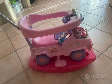 Macchinina dondolo Cavalcabile bambina principesse