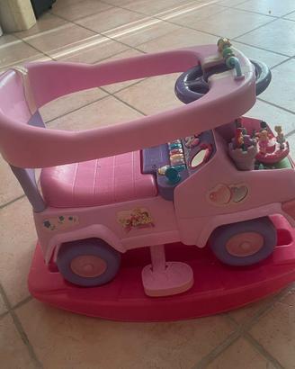 Macchinina dondolo Cavalcabile bambina principesse