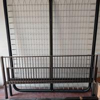 Letto matrimoniale smontato