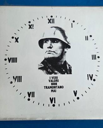piastrelle benito mussolini