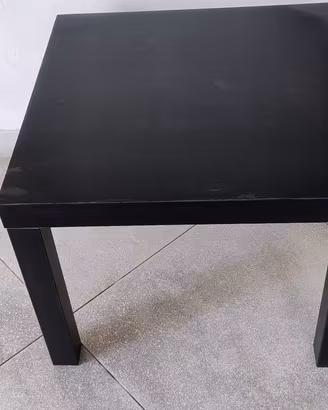 Tavolino Nero IKEA LACK 55x55 cm da Salotto/Notte