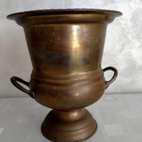 Secchiello Porta bottiglie ottone e rame antico