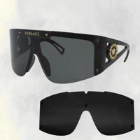 Occhiali Versace VE4393 Medusa ICON Nero / Grigio