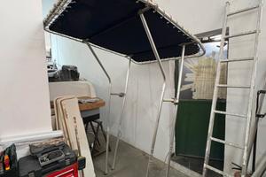 T top in alluminio per barche e gommoni