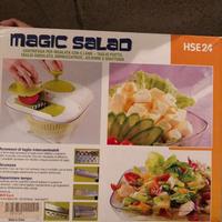 Magic salad- centrifuga per insalata con 5 lame