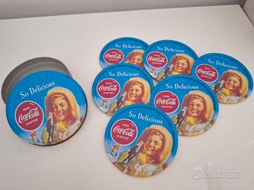 VINTAGE anni 80-90 - Sottobicchieri Coca Cola