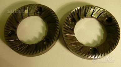 Coppia Di Macine Piane Per Macinacaffè Santos