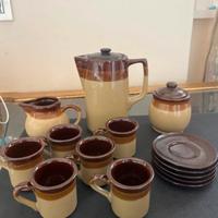 Servizio da té/ caffé marrone