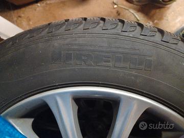 3 treni gomme com cerchi r16 e r15 e altro 