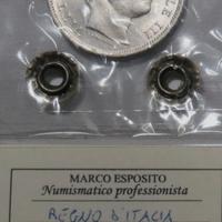 1 lira 1901 aquila sabauda vittorio Emanuele terzo