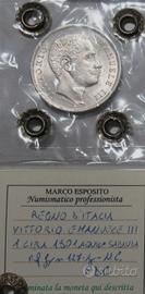 1 lira 1901 aquila sabauda vittorio Emanuele terzo