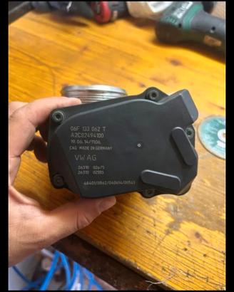 corpo farfallato vw golf 7 gti