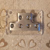 blocco di distribuzione impianto audio