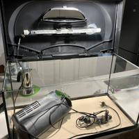 Acquario Tetra e filtro Fluval