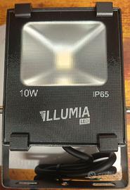 Faro led ip65 10w 3000k (ILLUMIA)