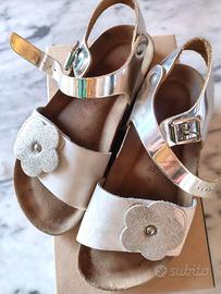 Sandali in pelle Bimba Bionatura tipo Birkestock