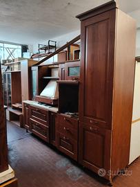 cucina componibile in legno massello 